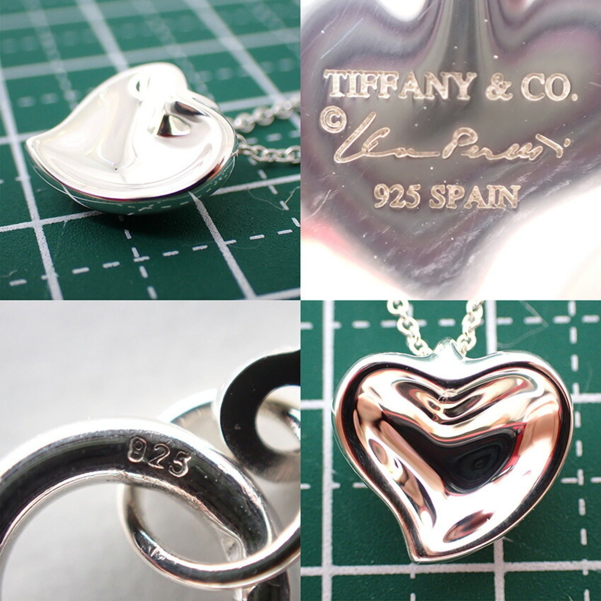 Tiffany & Co. TIFFANY 925 Full Heart Pendant Necklace Size ONE SIZE - 9 Thumbnail