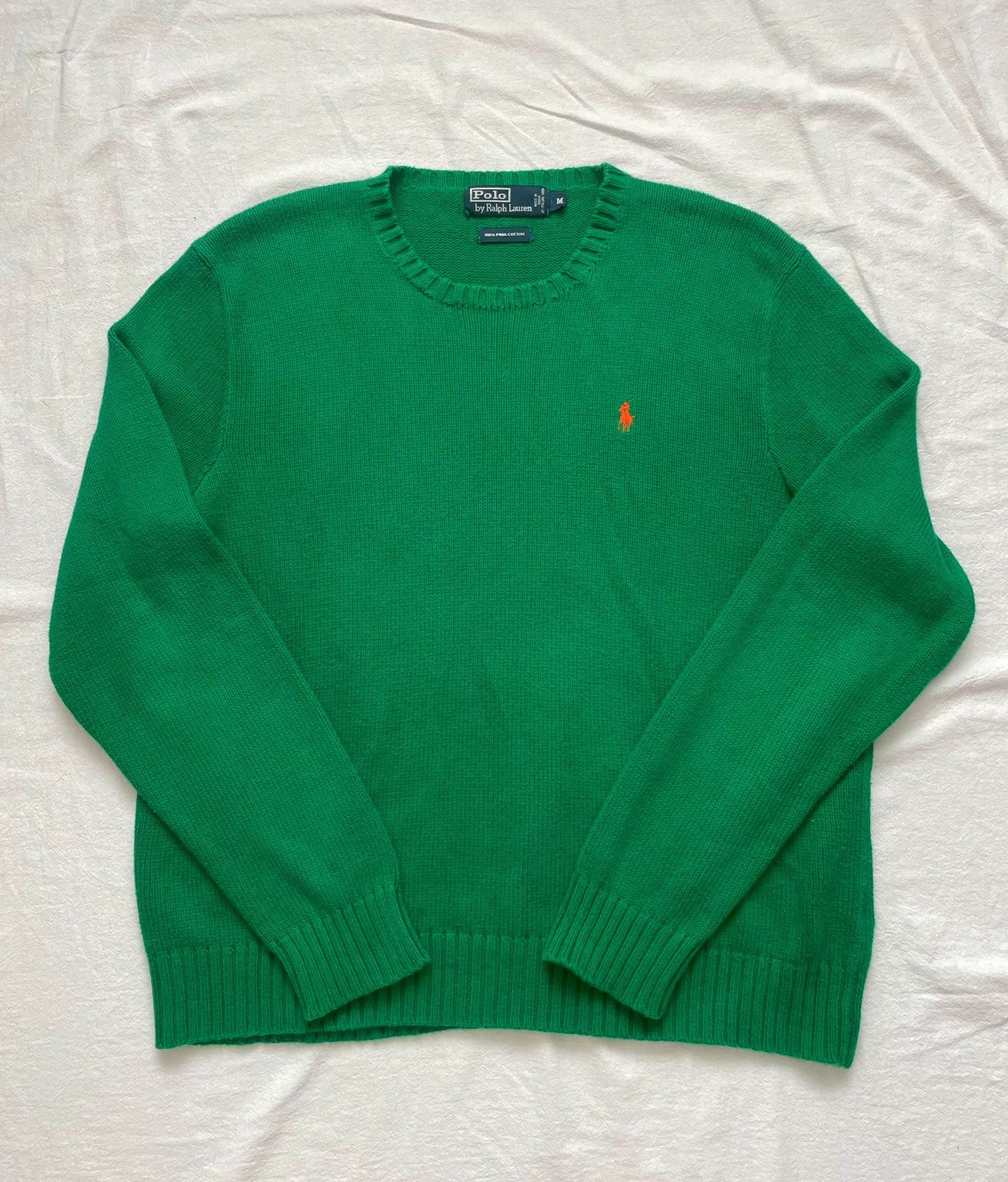 Vintage Vintage Ralph Lauren Polo Knit Sweater Size US M / EU 48-50 / 2 - 2 Thumbnail