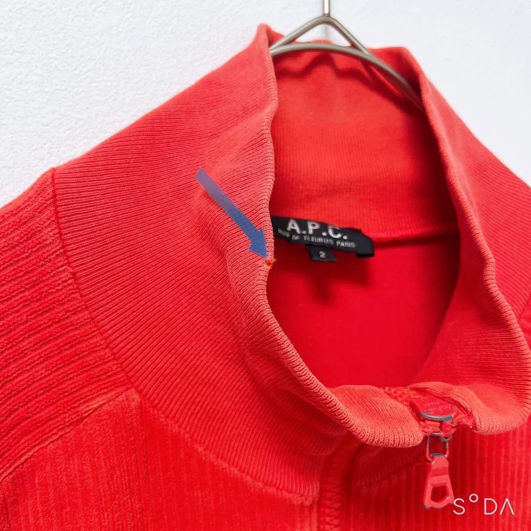 A.P.C. 90s A.P.C Vintage Red Sports Jacket Size US M / EU 48-50 / 2 - 5 Thumbnail