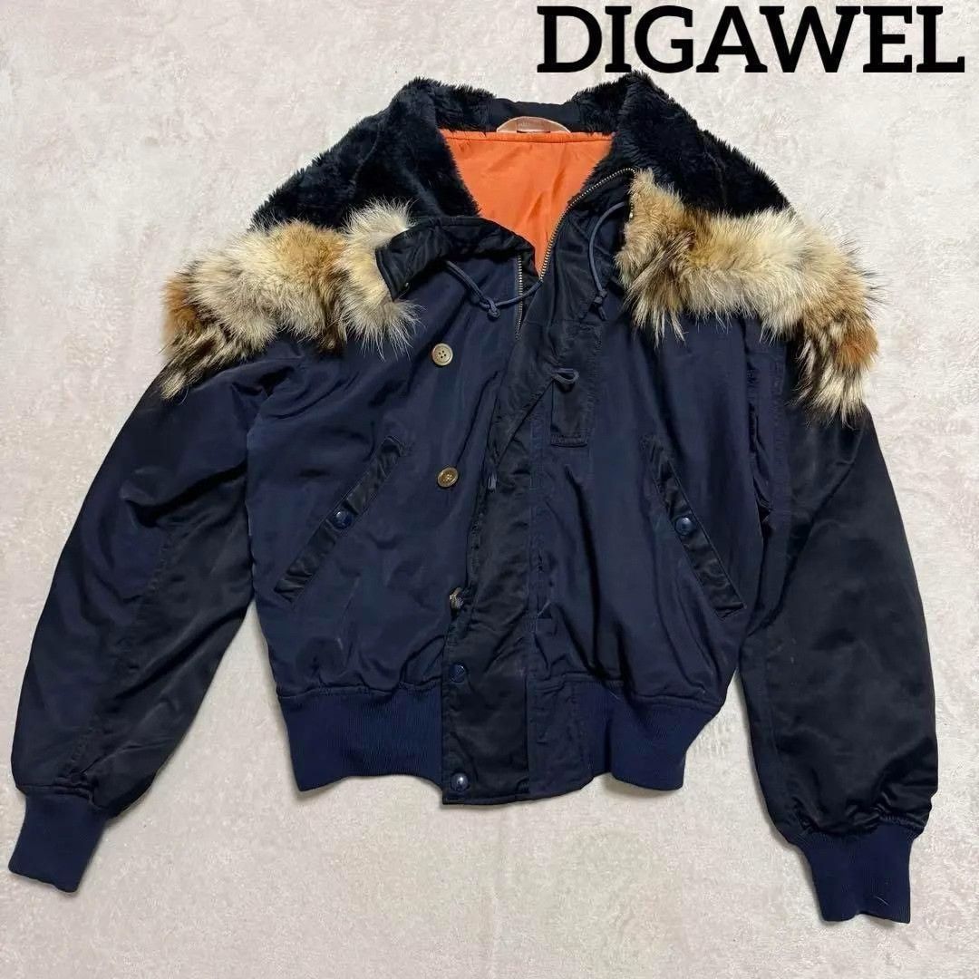 DIGAWEL Digawel Coyote Fur Collar N-2B Jacket Size US M / EU 48-50 / 2 - 6 Thumbnail