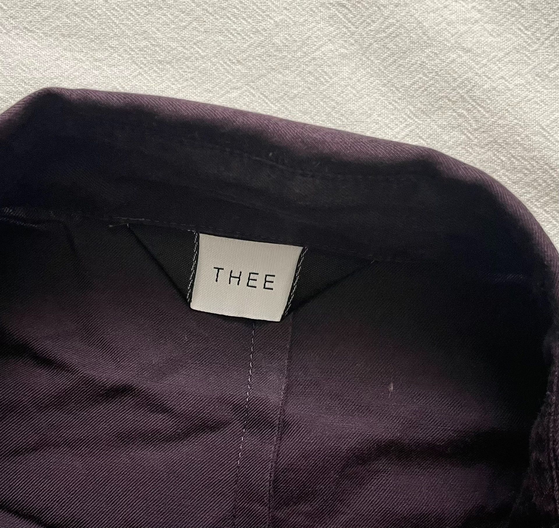 Thee Teen-Aged thee Washed Purple Cupro Long-Sleeve Shirt Size US M / EU 48-50 / 2 - 7 Thumbnail