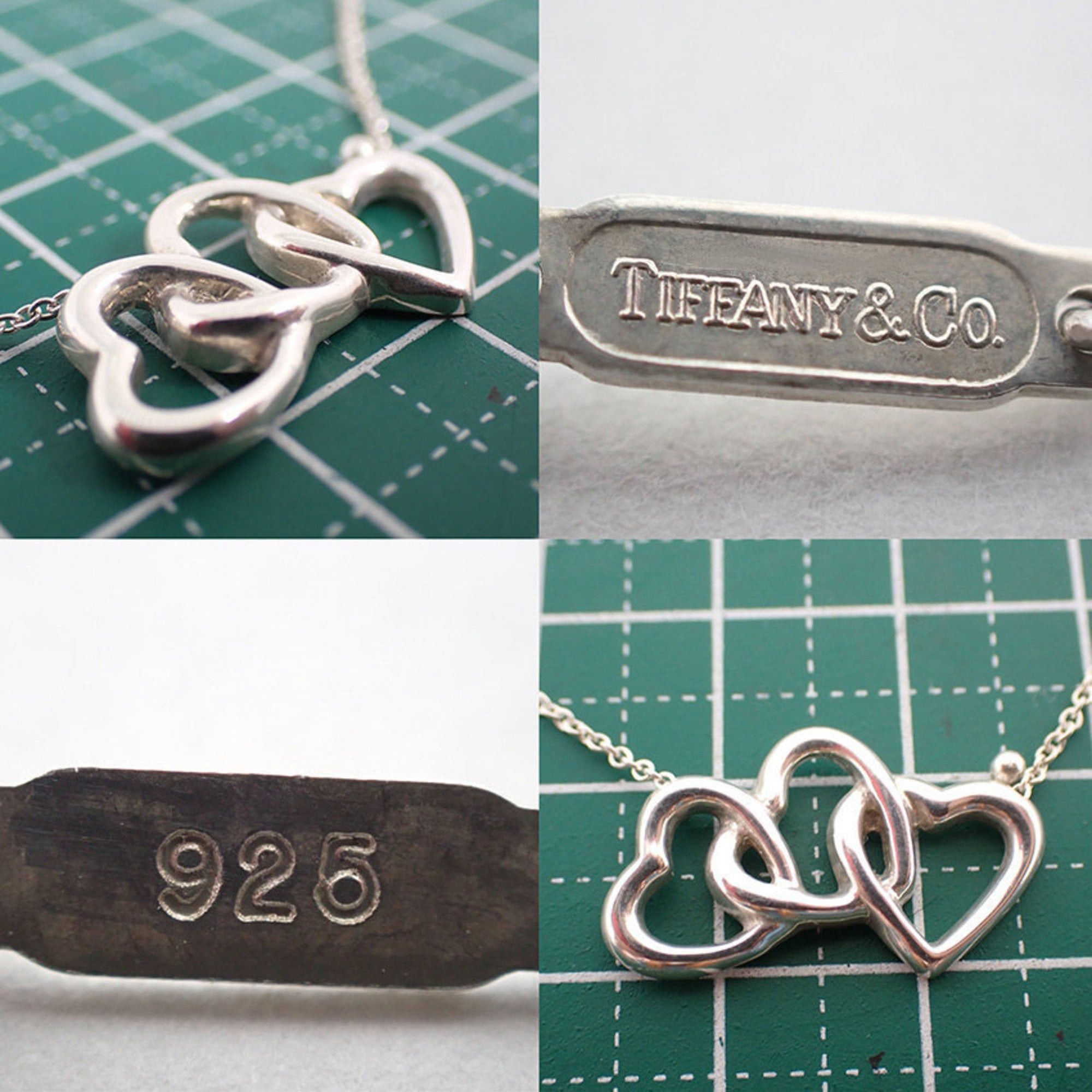 Tiffany & Co. TIFFANY 925 Triple Heart Pendant Necklace Size ONE SIZE - 10 Thumbnail
