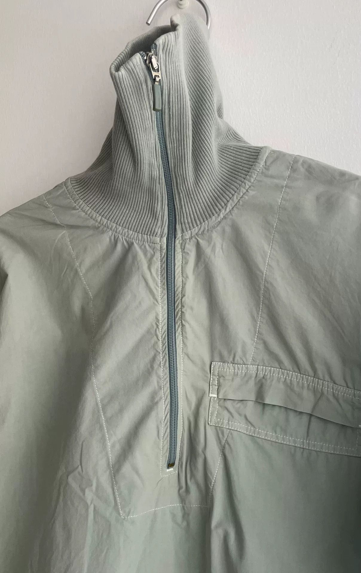 J.Lindeberg 00s J.Lindeberg High Neck Ribbed Shirt Size US M / EU 48-50 / 2 - 5 Thumbnail