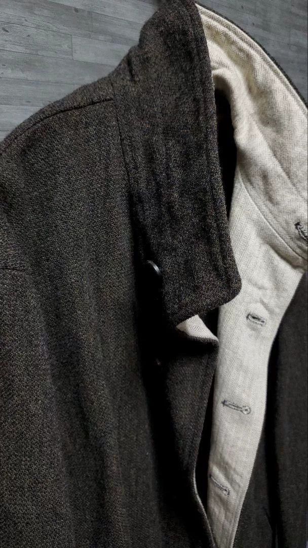 SOU SOU Sus-sous Artisan Wool Linen Coat Size US M / EU 48-50 / 2 - 7 Thumbnail