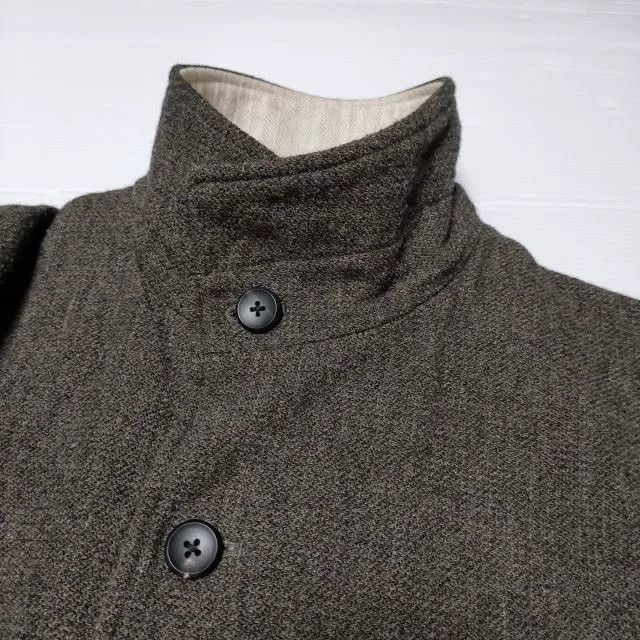 SOU SOU Sus-sous Artisan Wool Linen Coat Size US M / EU 48-50 / 2 - 6 Thumbnail