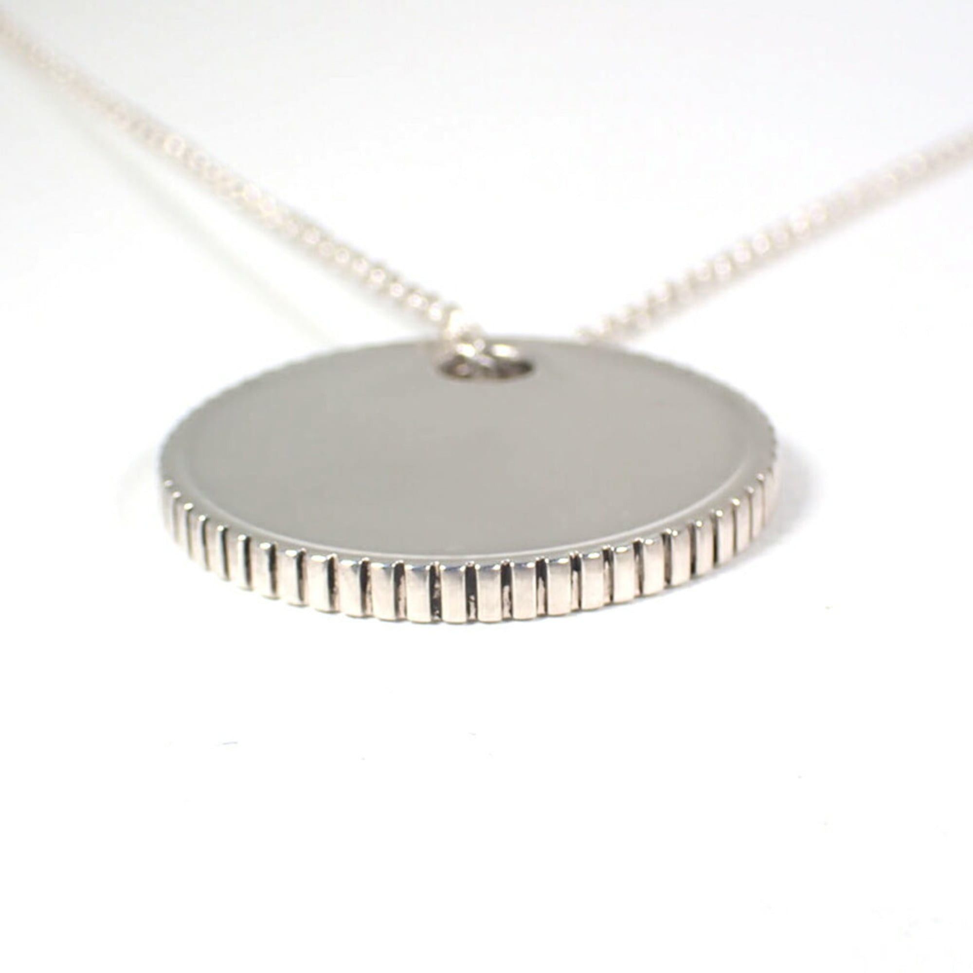 Tiffany & Co. TIFFANY 925 Coin Edge Pendant Necklace Size ONE SIZE - 5 Thumbnail