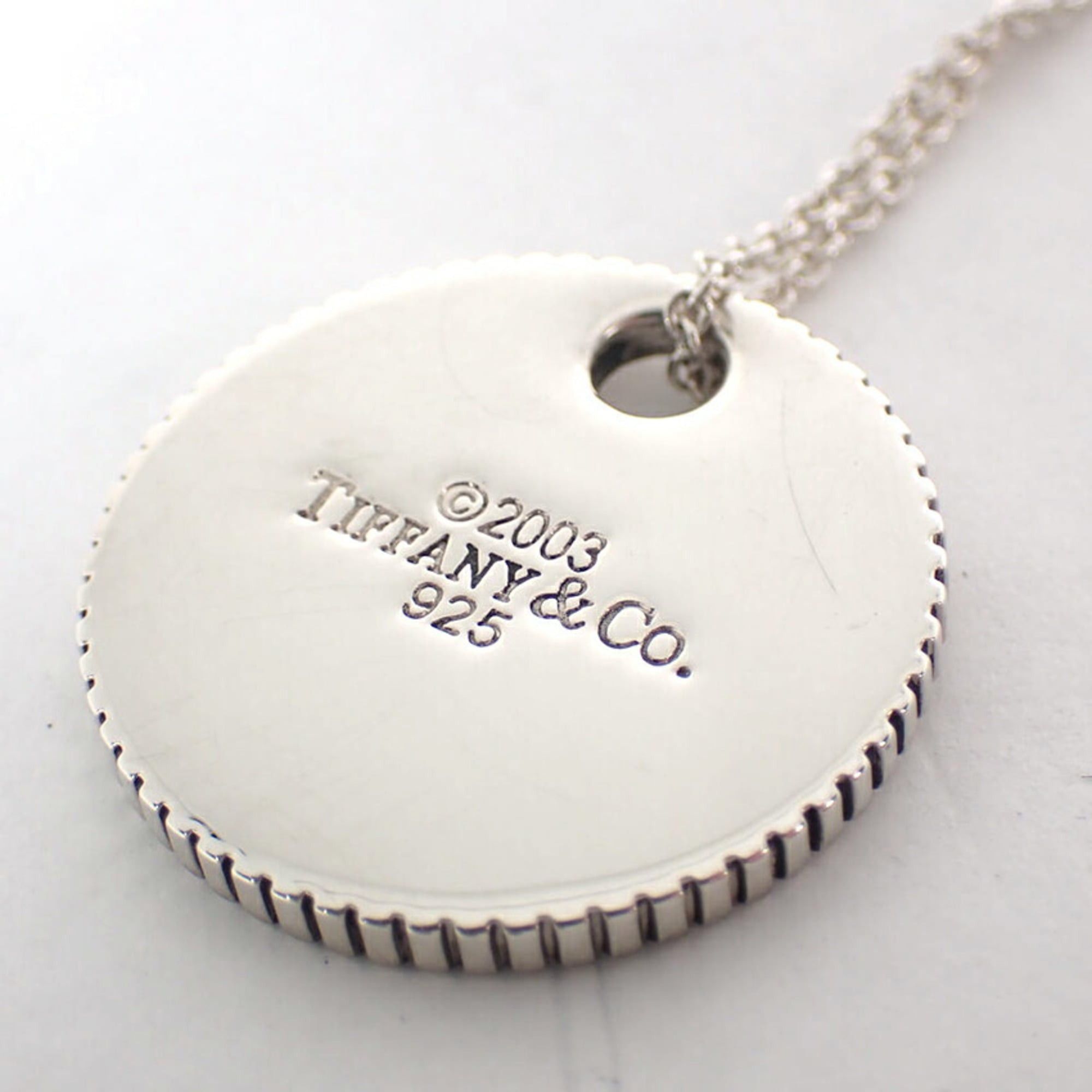 Tiffany & Co. TIFFANY 925 Coin Edge Pendant Necklace Size ONE SIZE - 8 Thumbnail