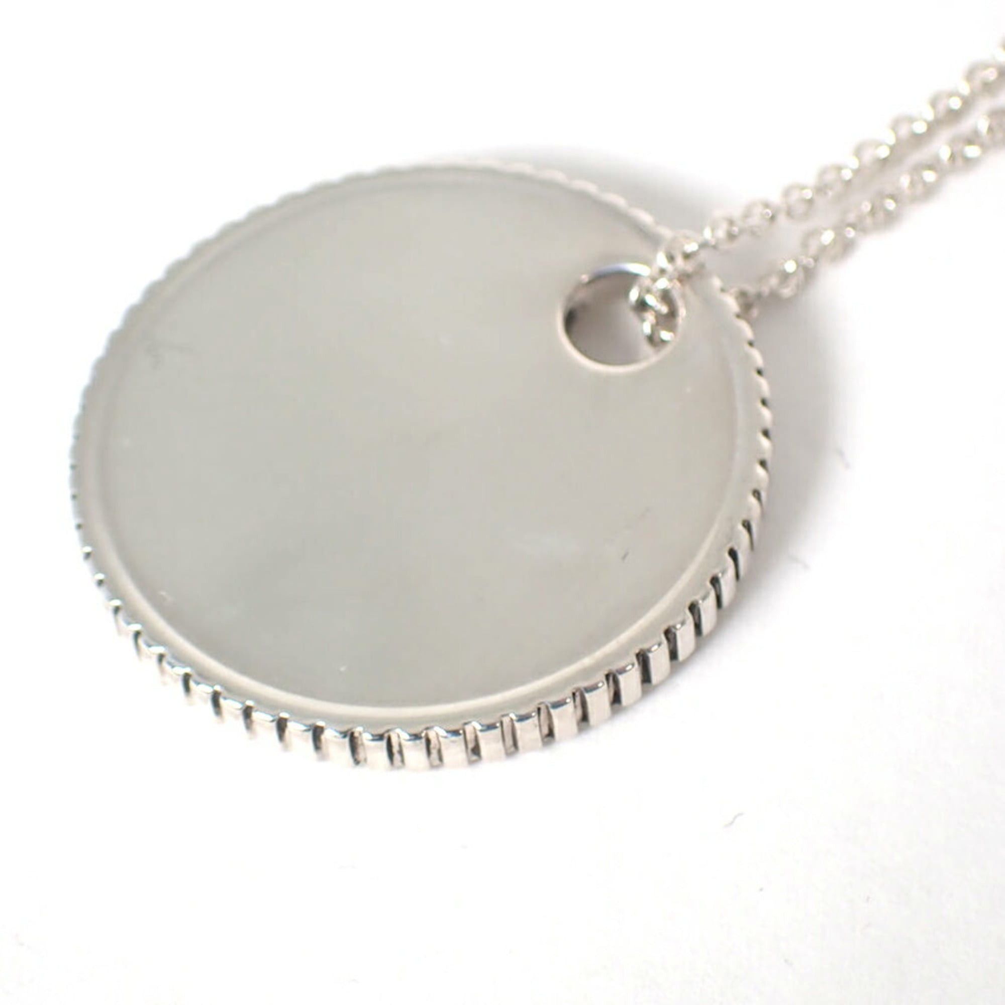 Tiffany & Co. TIFFANY 925 Coin Edge Pendant Necklace Size ONE SIZE - 7 Thumbnail