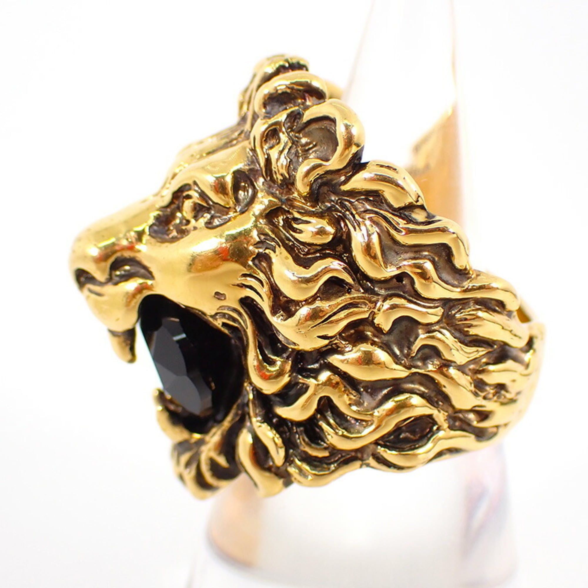 Gucci GUCCI Lion Head Color Stone Ring, Size 16 Size ONE SIZE - 3 Thumbnail