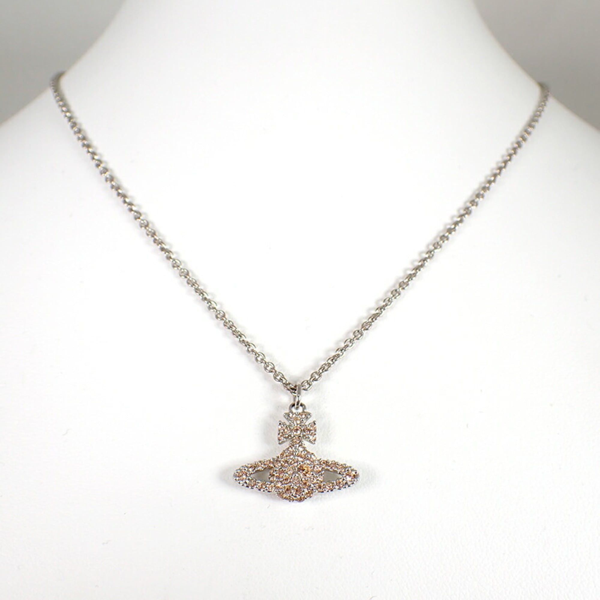 Vivienne Westwood Vivienne Westwood Orb Rhinestone Pendant Necklace Size ONE SIZE - 3 Thumbnail
