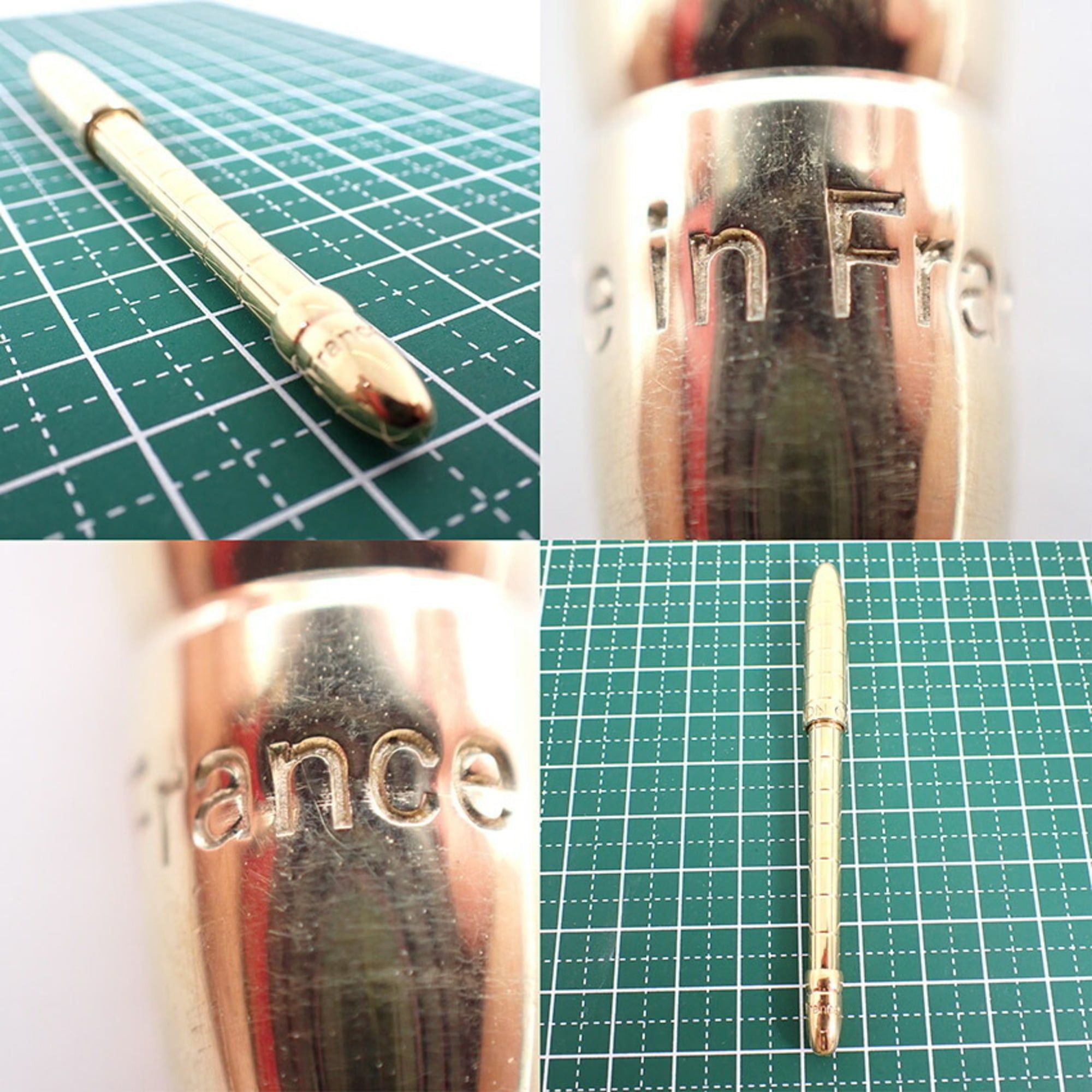 Louis Vuitton Louis Vuitton Stylo Agenda PM Ballpoint Pen, Gold Size ONE SIZE - 9 Thumbnail