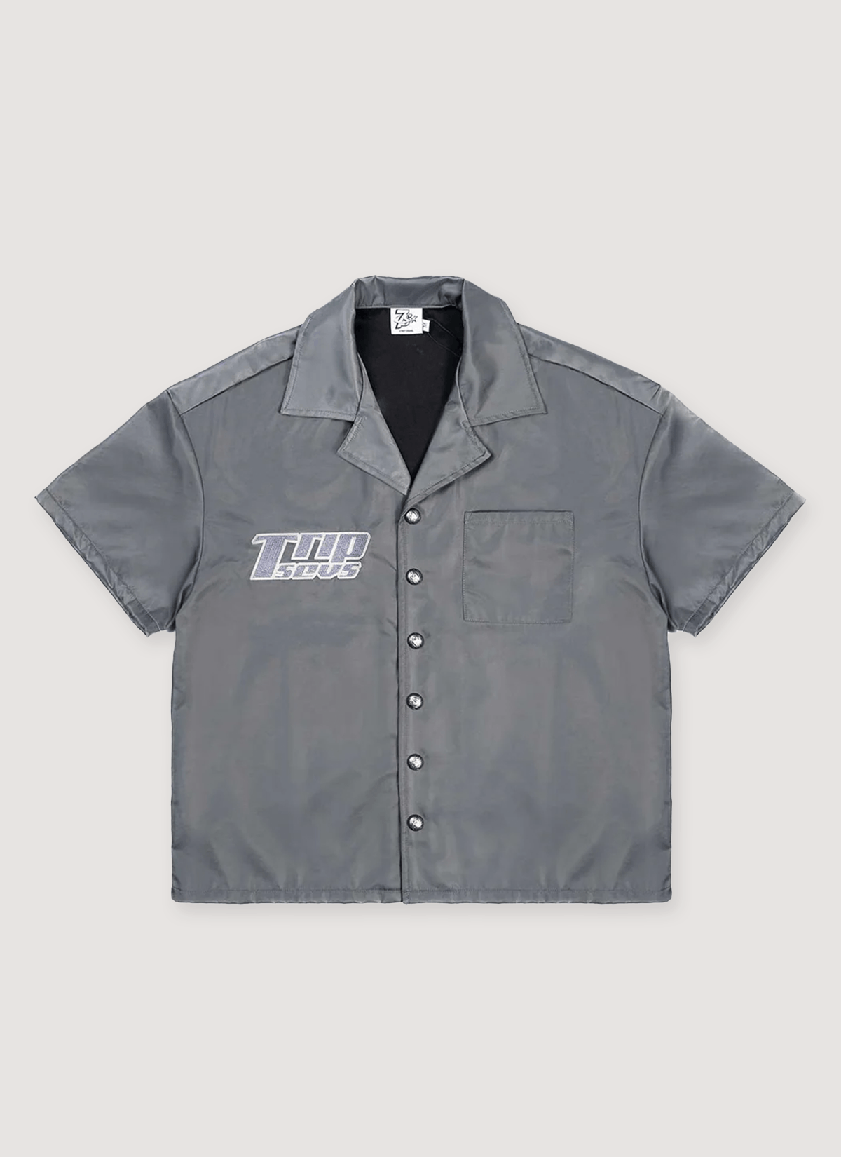 TRIPLE SEVENS Nylon Button Up Shirt Size US S / EU 44-46 / 1 - 5 Thumbnail
