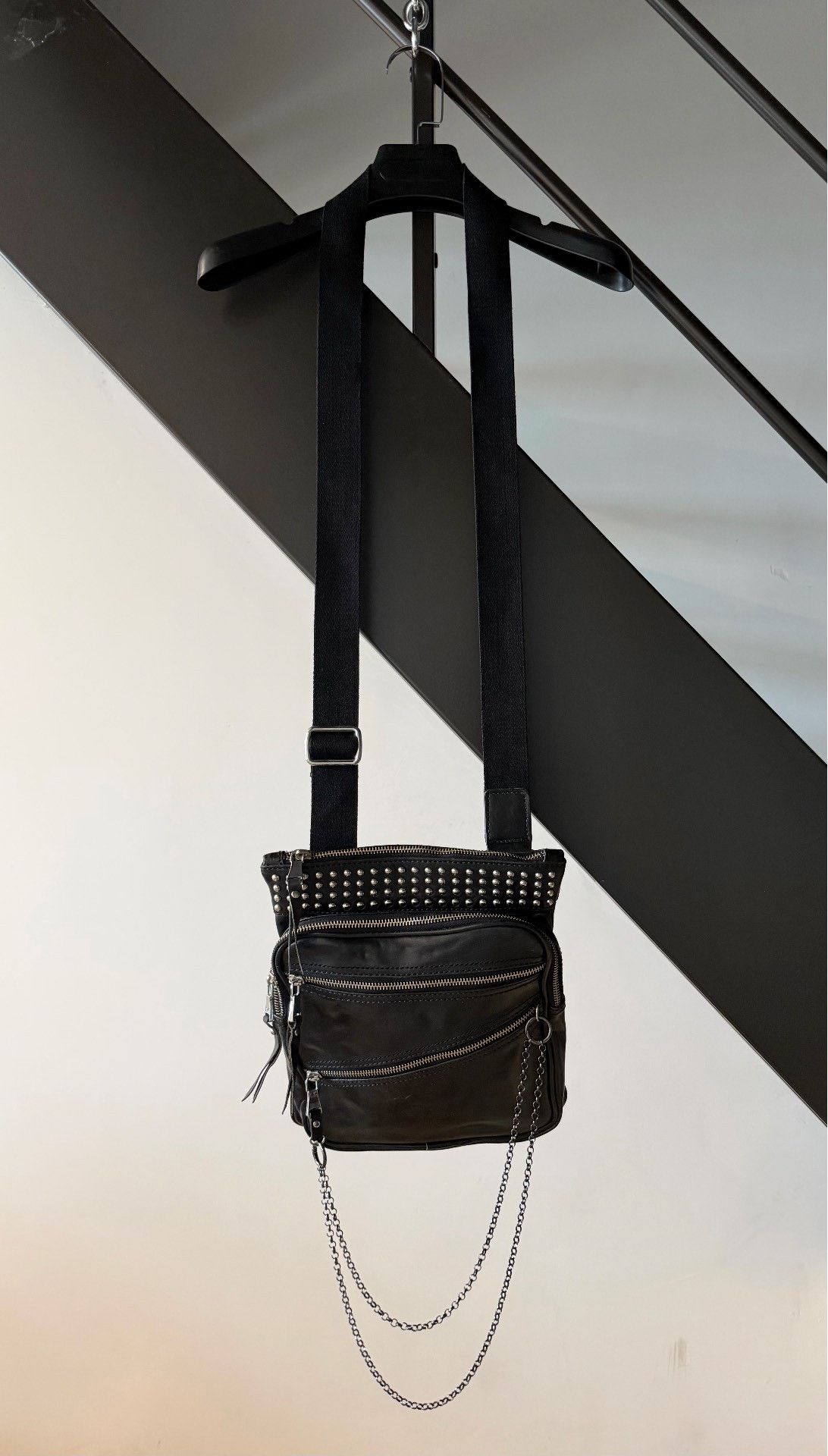 Dolce & Gabbana Dolce&Gabbana Black Leather Shoulder Bag Size ONE SIZE - 3 Thumbnail