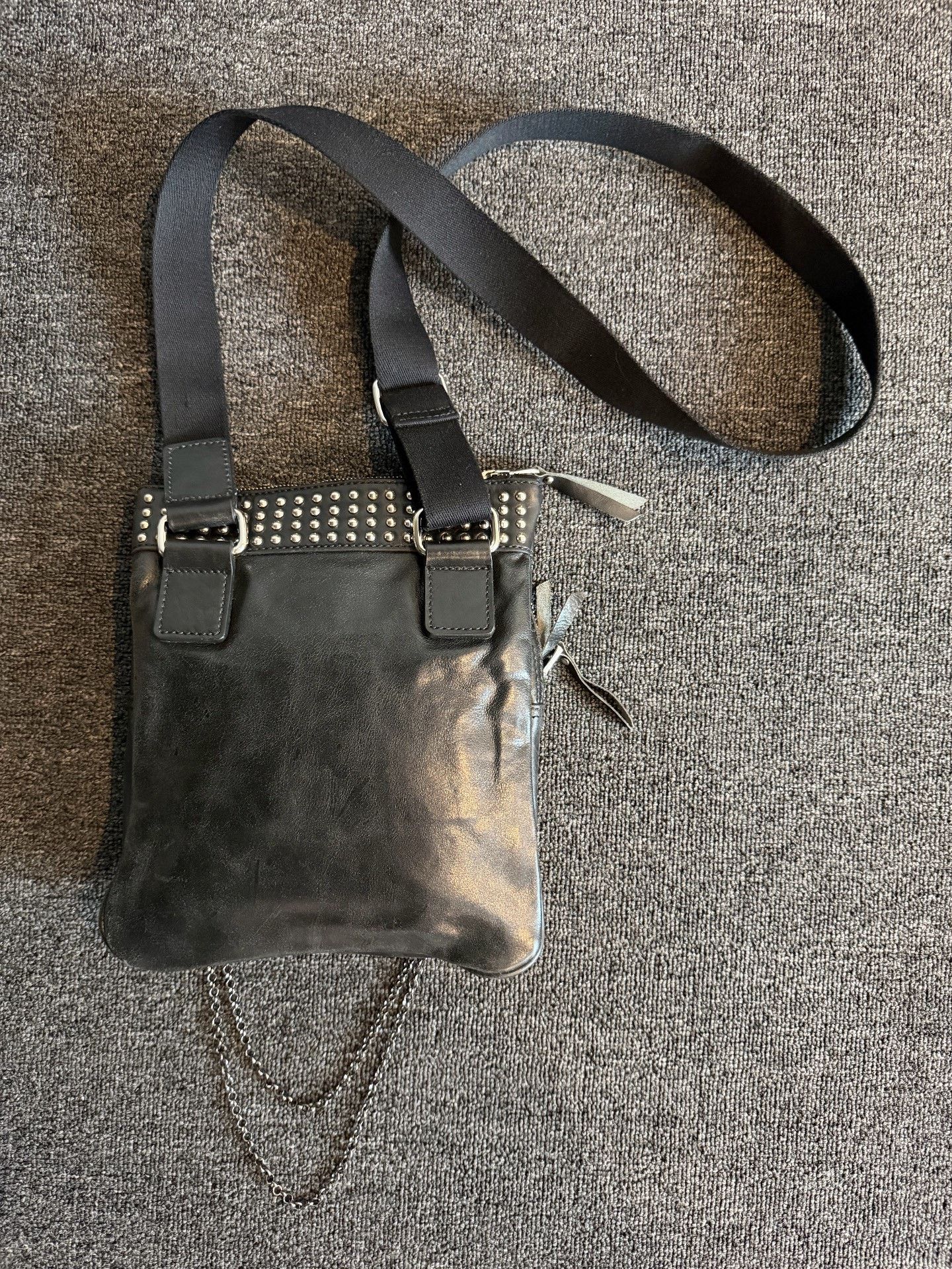Dolce & Gabbana Dolce&Gabbana Black Leather Shoulder Bag Size ONE SIZE - 4 Thumbnail