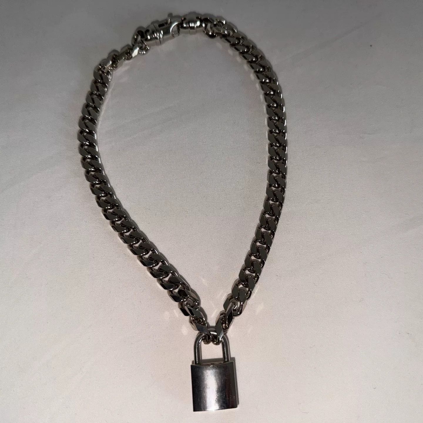 Dsquared2 DSQUARED2 Rock Point Lock Necklace Size ONE SIZE - 7 Thumbnail