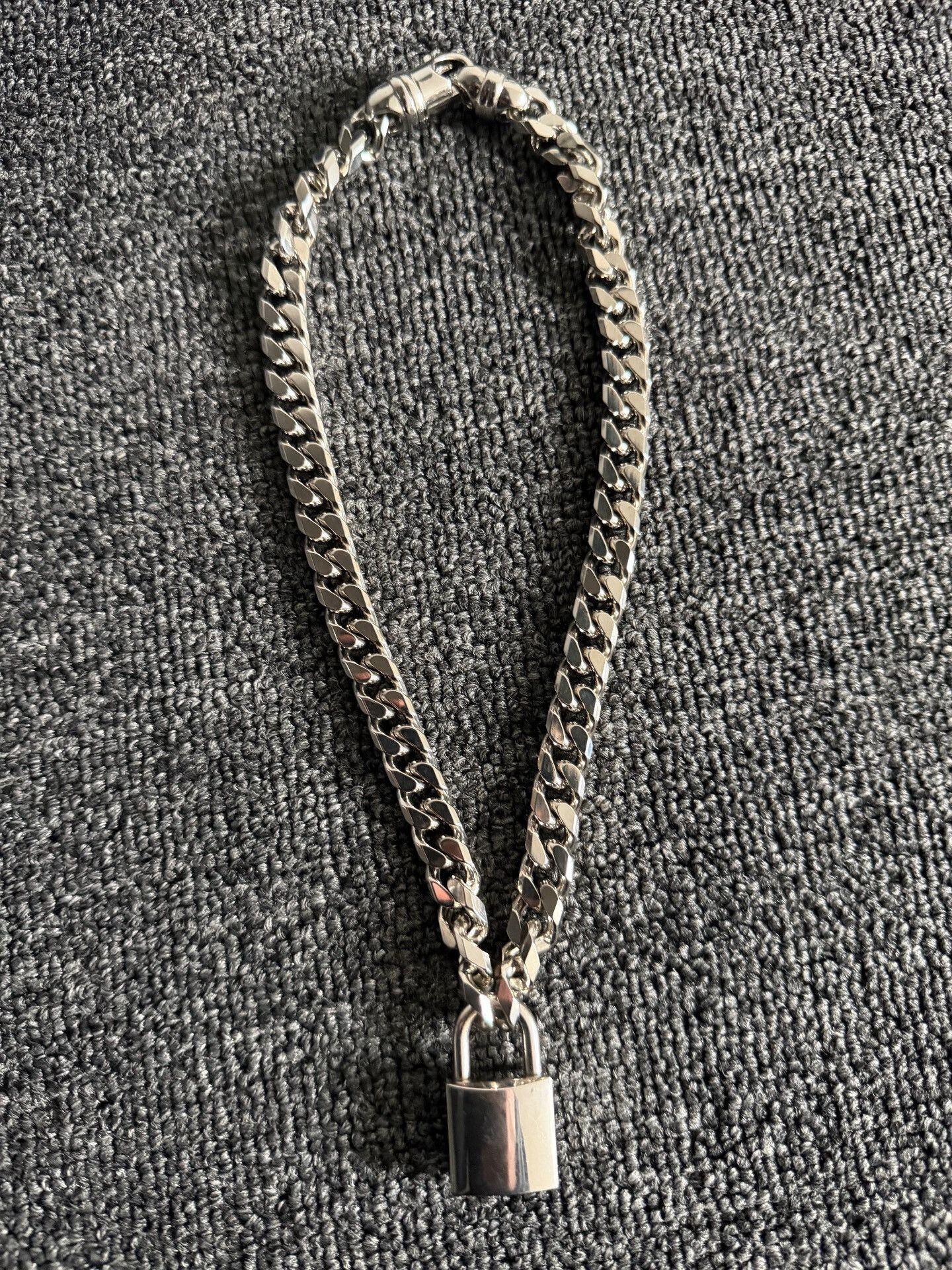 Dsquared2 DSQUARED2 Rock Point Lock Necklace Size ONE SIZE - 3 Thumbnail
