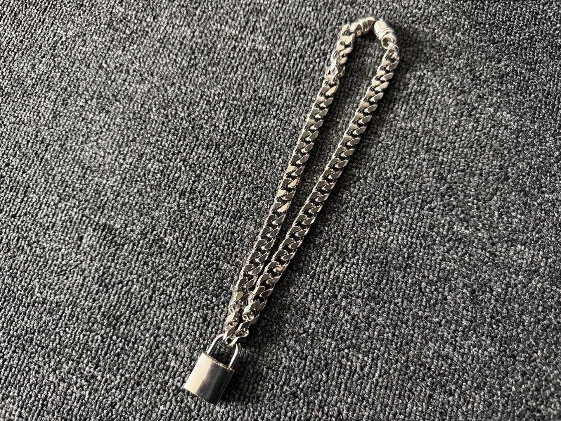 Dsquared2 DSQUARED2 Rock Point Lock Necklace Size ONE SIZE - 5 Thumbnail