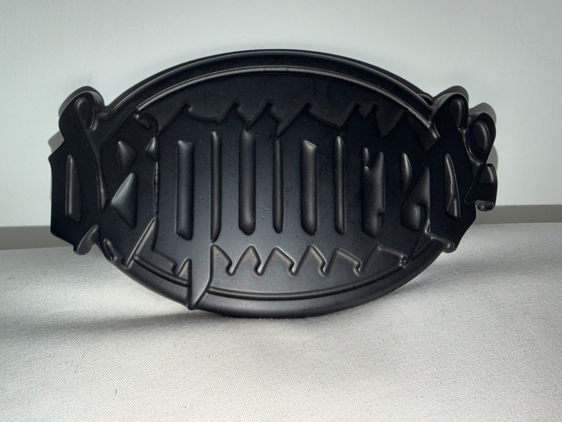Dsquared2 Dsquared2 Black Leather Belt with Gothic Buckle Size ONE SIZE - 3 Thumbnail