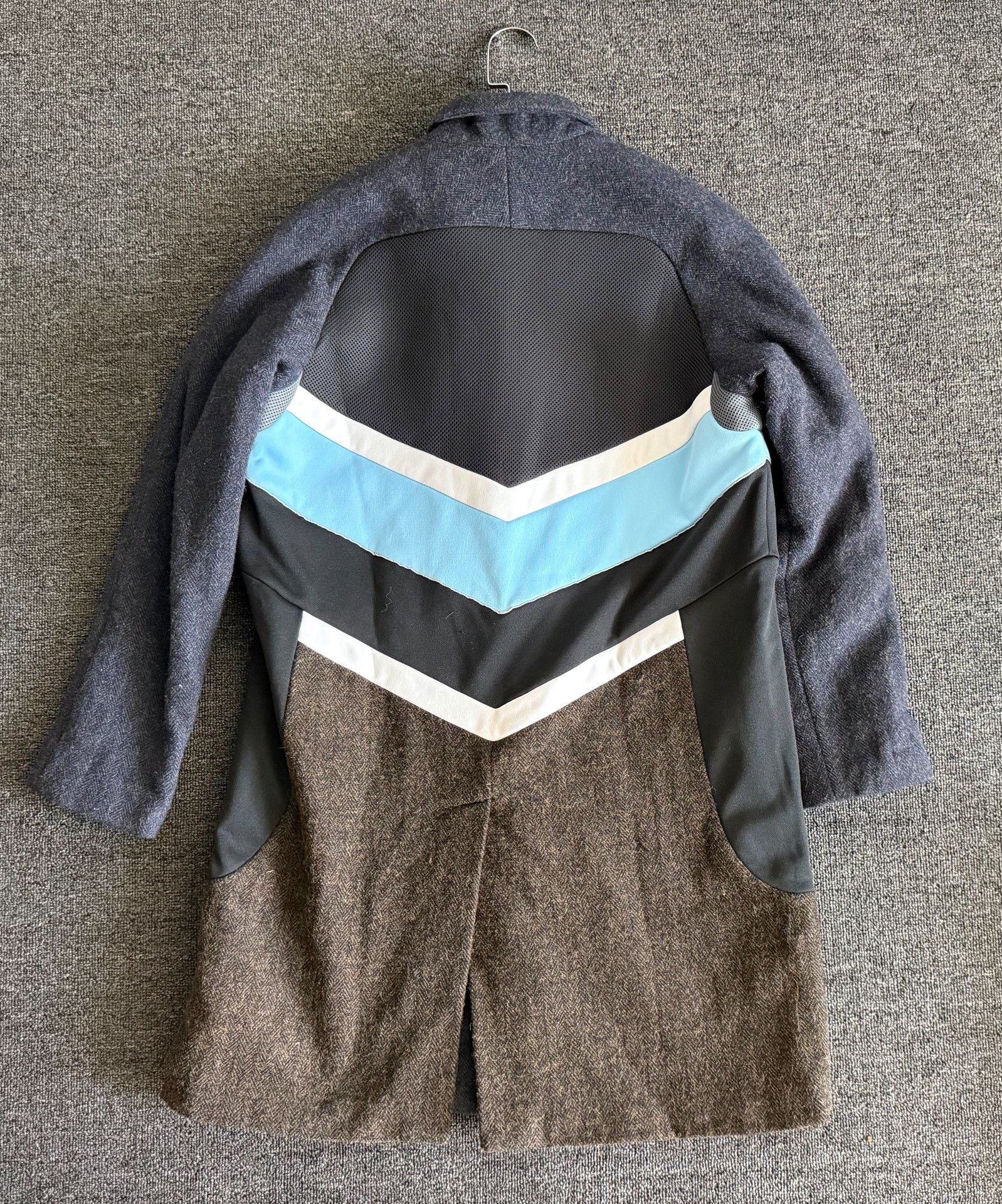 PHENOMENON Phenomenon Mesh Wool Panel Coat Size US M / EU 48-50 / 2 - 4 Thumbnail