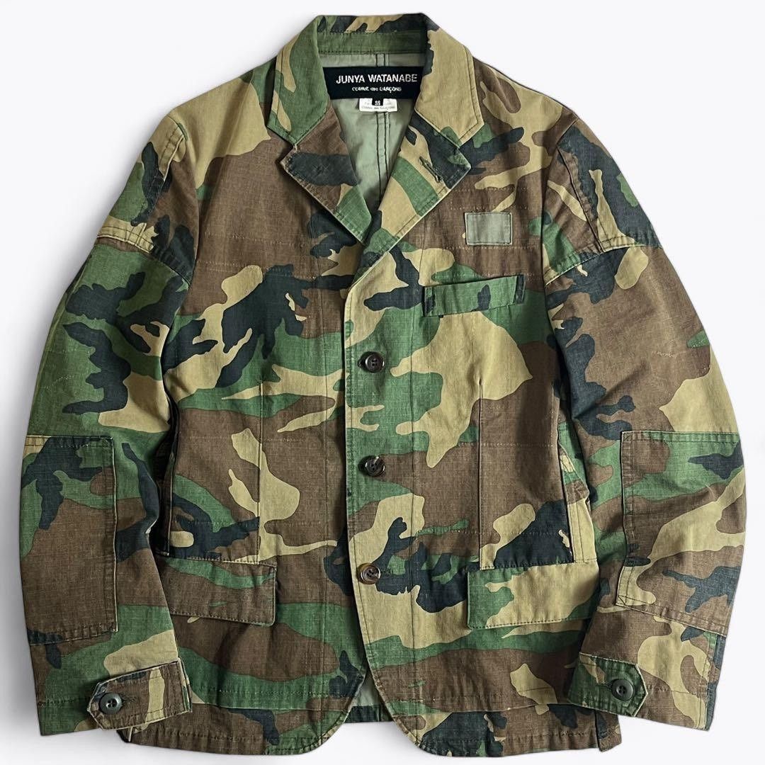 Junya Watanabe Junya Watanabe Reconstructed Camo Jacket Size US S / EU 44-46 / 1 - 8 Thumbnail