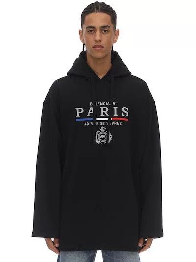 Balenciaga Balenciaga 19FW BB Paris Flag Hoodie Size US S / EU 44-46 / 1 - 7 Thumbnail