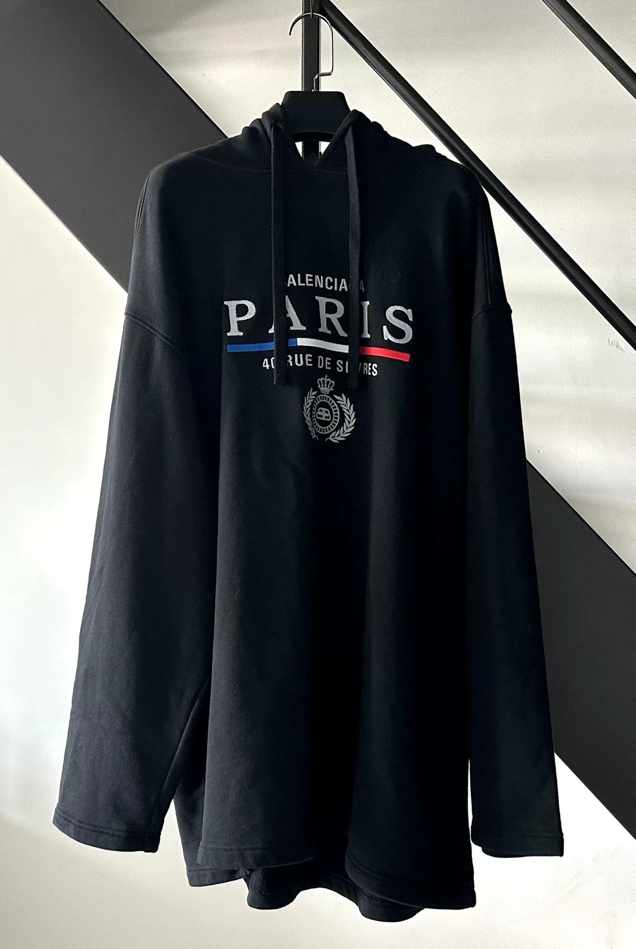 Balenciaga Balenciaga 19FW BB Paris Flag Hoodie Size US S / EU 44-46 / 1 - 2 Thumbnail