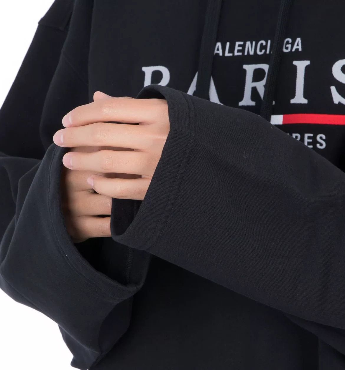 Balenciaga Balenciaga 19FW BB Paris Flag Hoodie Size US S / EU 44-46 / 1 - 8 Thumbnail