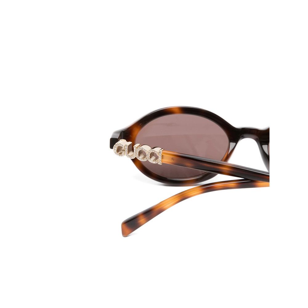 Gucci Gucci BROWN Sunglasses Size ONE SIZE - 3 Thumbnail