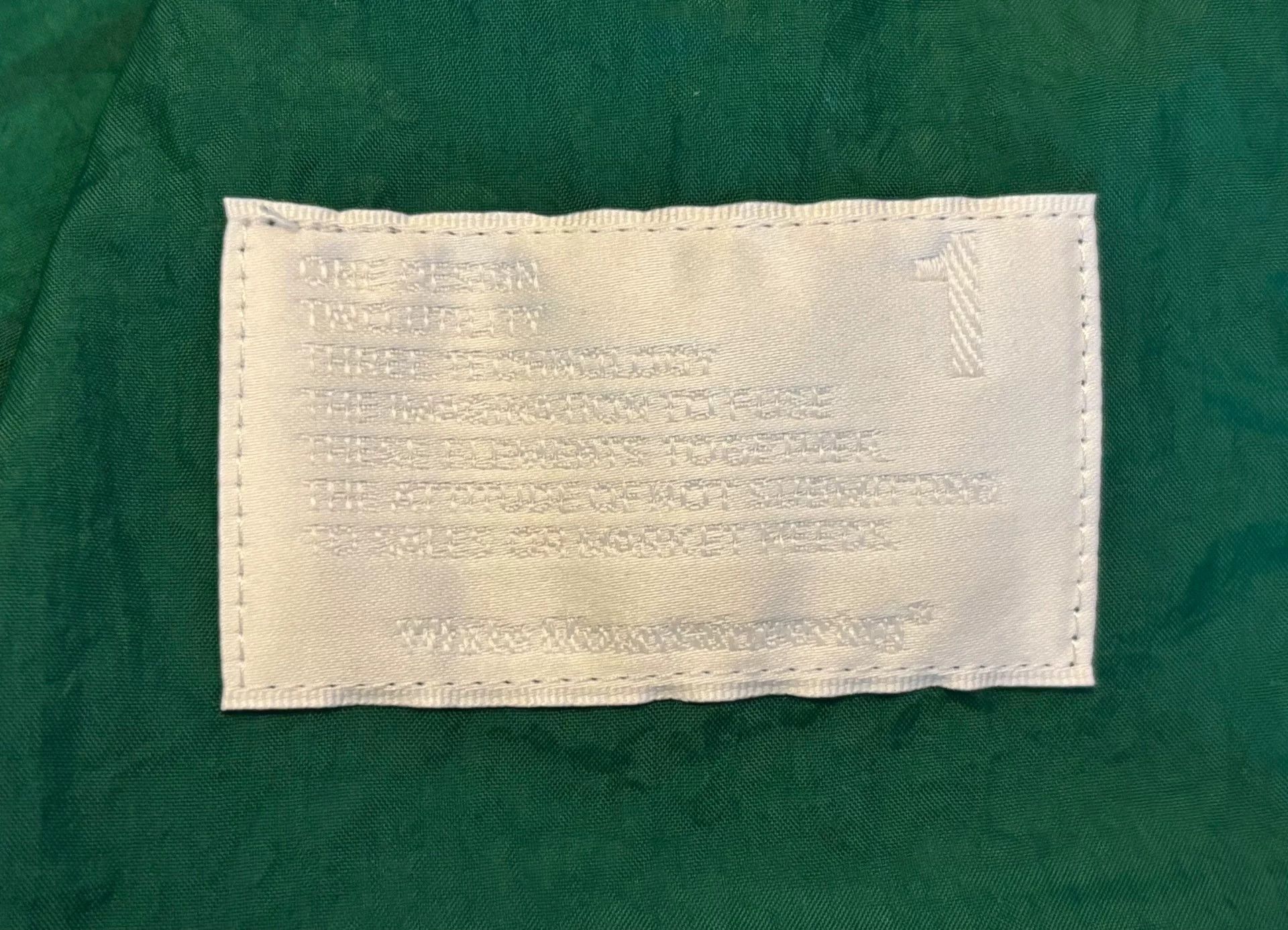White Mountaineering White Mountaineering Green Sun Protection Jacket Size US M / EU 48-50 / 2 - 5 Thumbnail