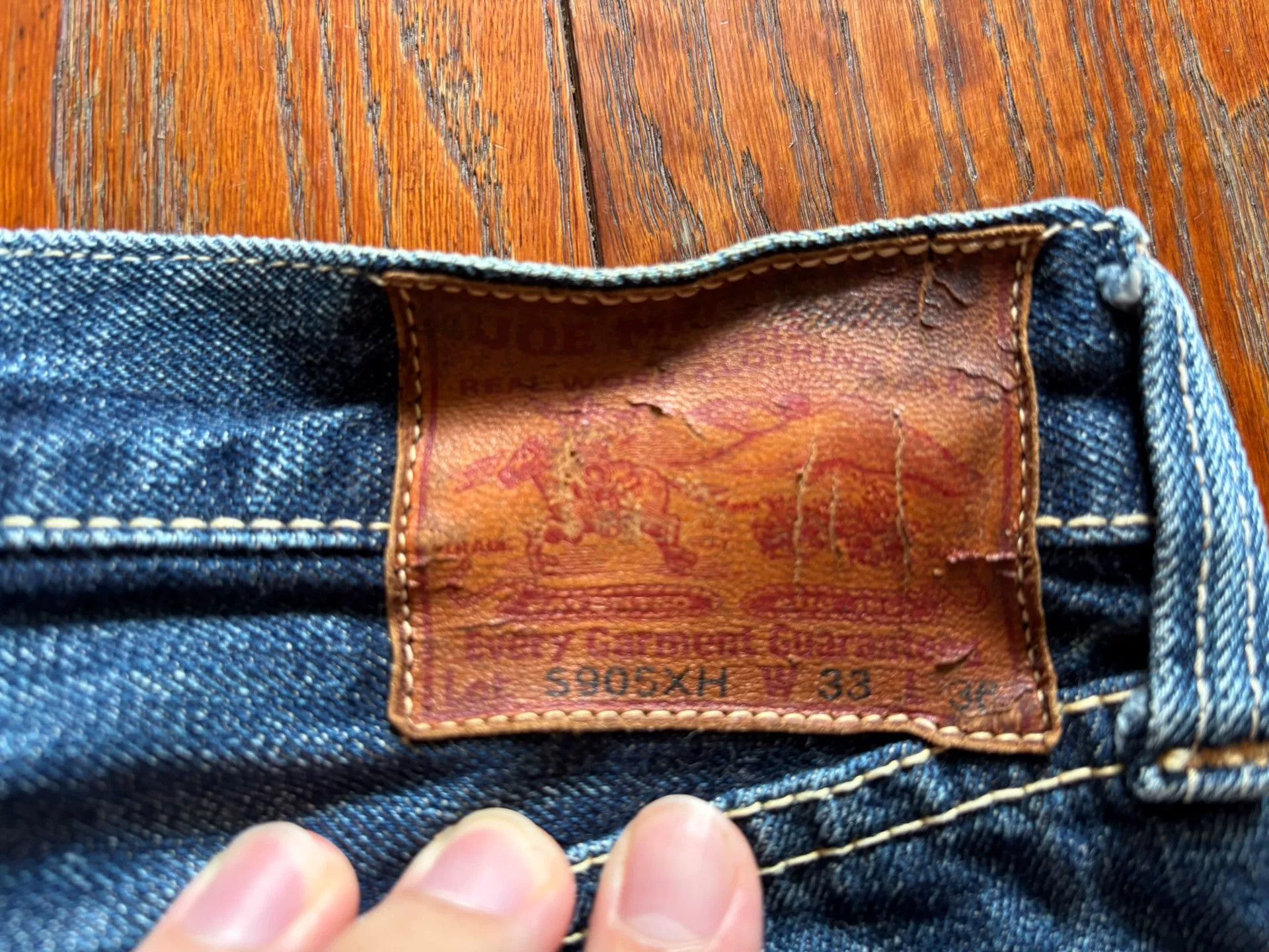 The Real McCoy's Joe McCoy S905XH Jeans W33 L36 Size US 26 / EU 42 - 4 Thumbnail