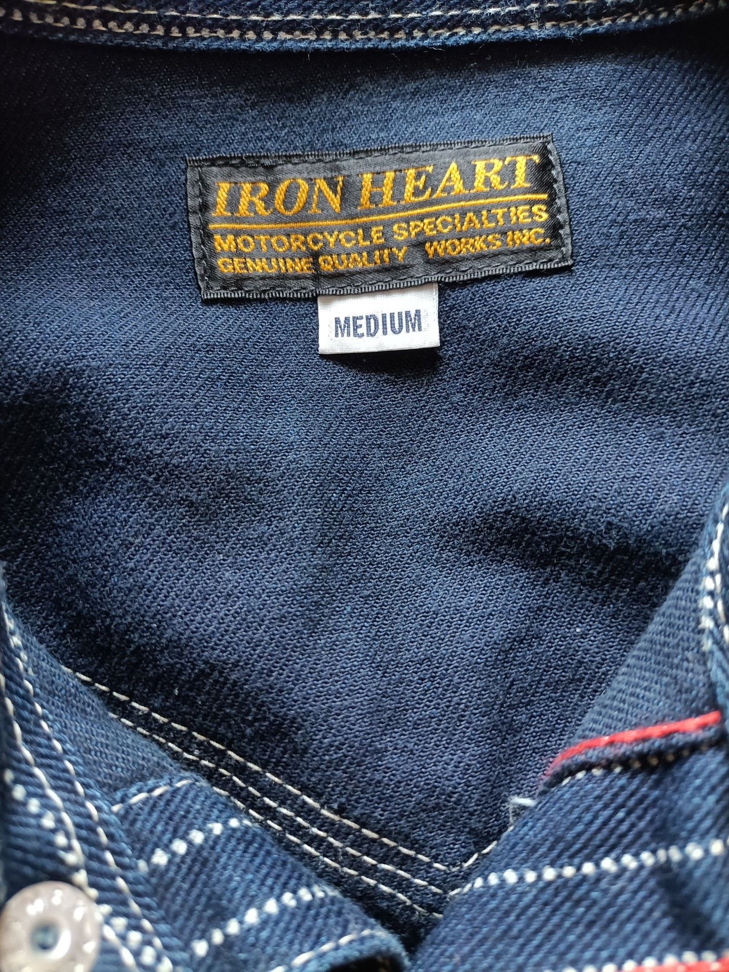 Iron Heart Iron Heart 12oz Original Stripe Shirt Size US M / EU 48-50 / 2 - 2 Thumbnail
