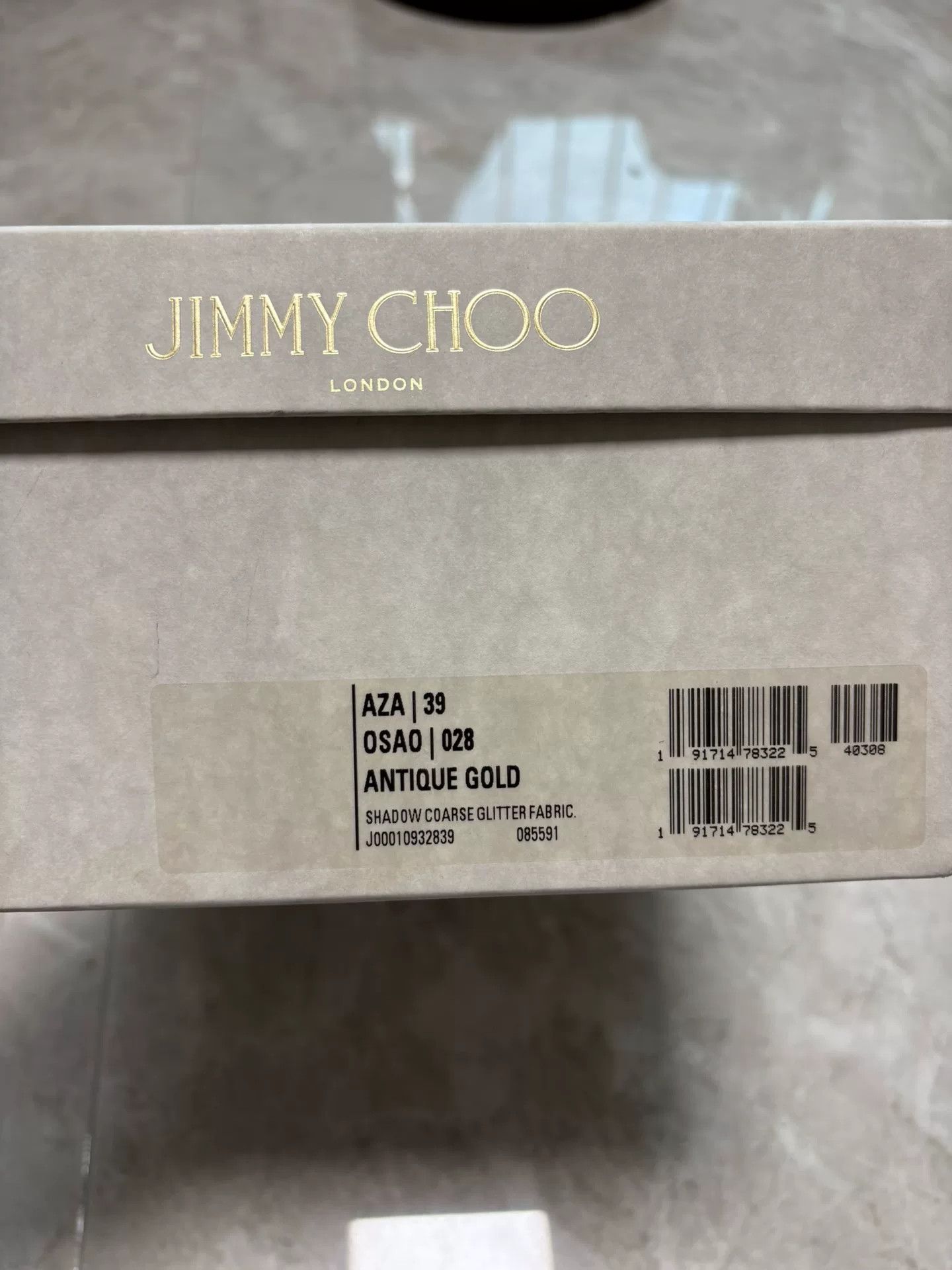 Jimmy Choo Jimmy Choo Gold High Heels Size 39 Size US 8 / IT 38 - 6 Thumbnail