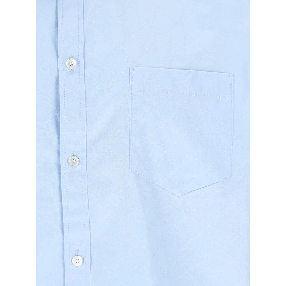 Gucci Gucci BLUE Shirts Size US M / EU 48-50 / 2 - 3 Thumbnail