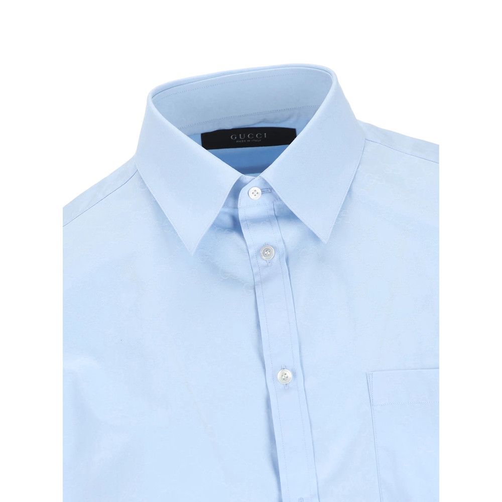 Gucci Gucci BLUE Shirts Size US M / EU 48-50 / 2 - 4 Thumbnail