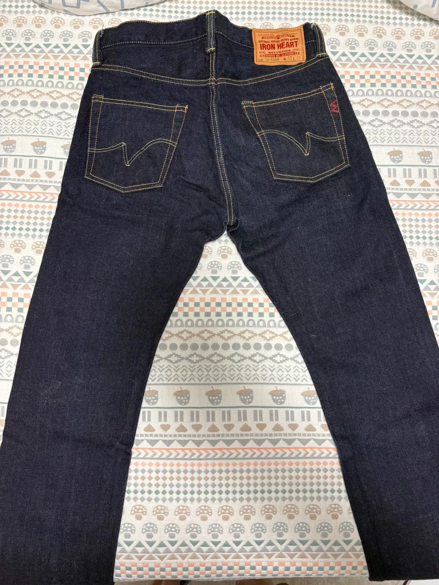Iron Heart Iron Heart 555N Raw Denim Jeans Size US 32 / EU 48 - 2 Thumbnail
