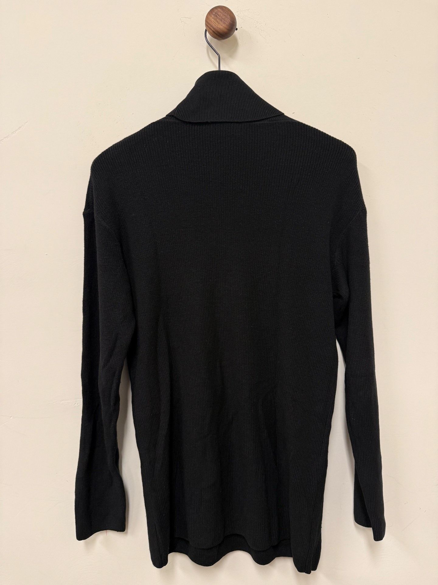 Lemaire Lemaire Black Silk Turtleneck Long-Sleeve Size US S / EU 44-46 / 1 - 2 Thumbnail