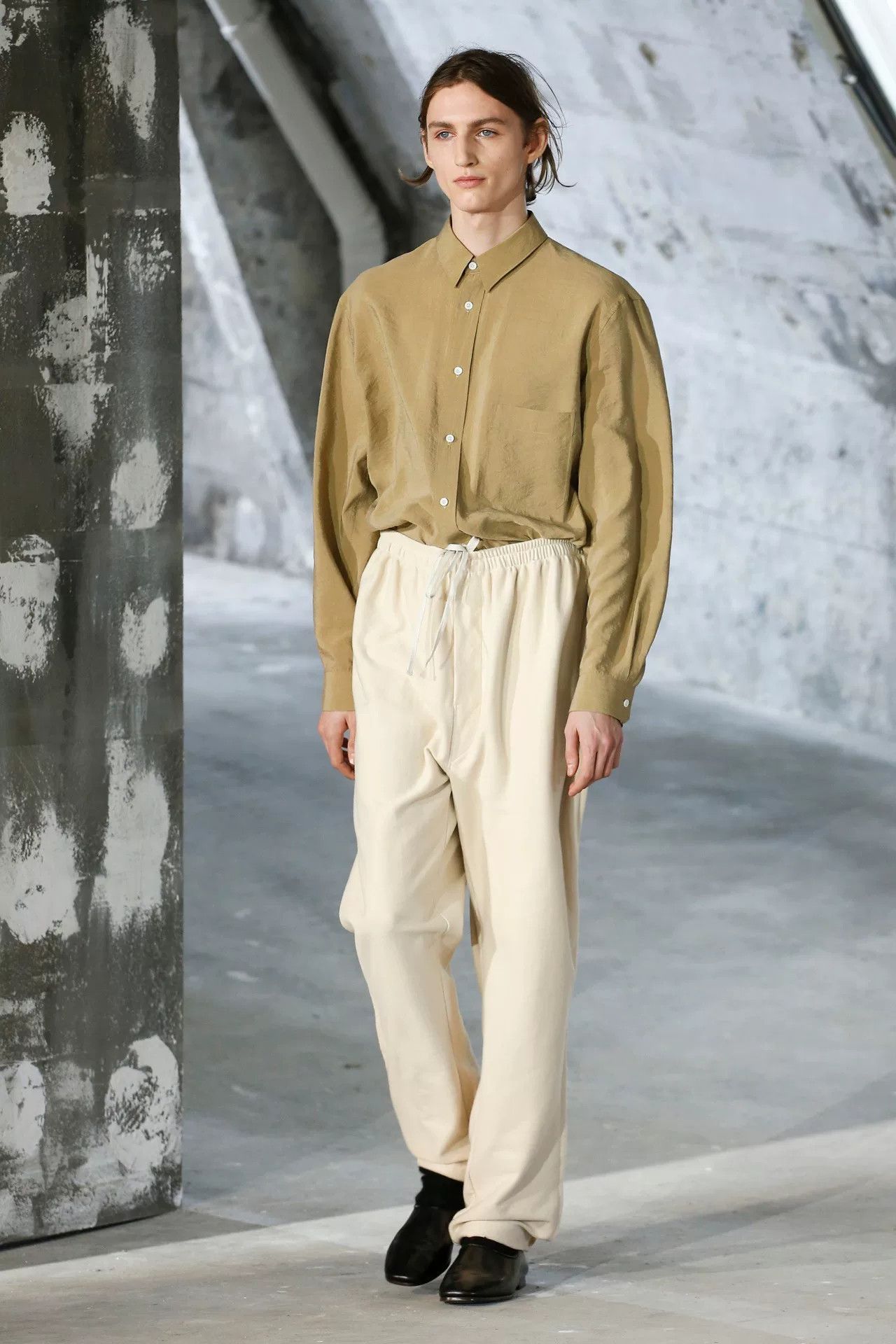 Lemaire Lemaire 18AW Black Silk Shirt Size US S / EU 44-46 / 1 - 3 Thumbnail