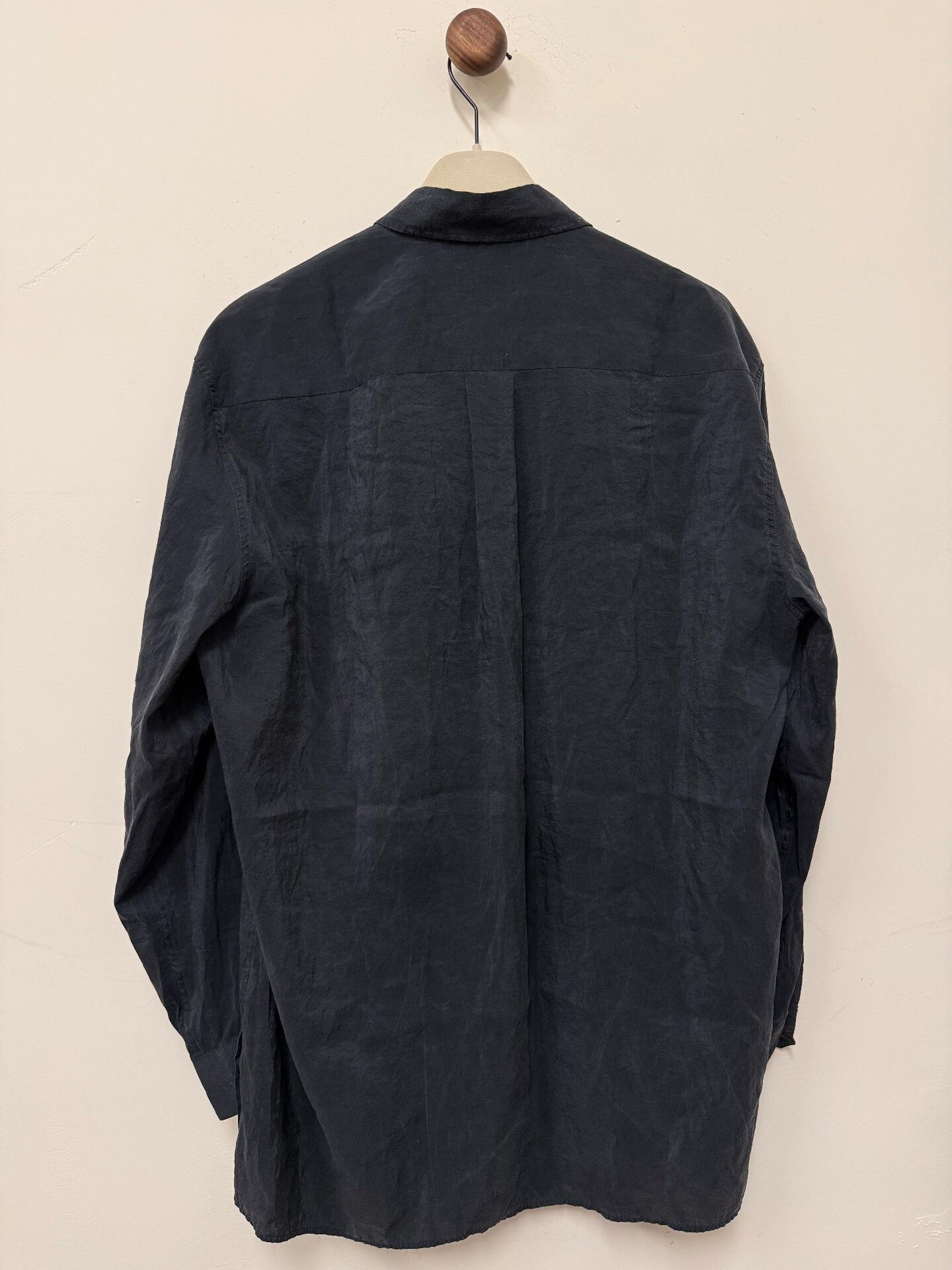 Lemaire Lemaire 18AW Black Silk Shirt Size US S / EU 44-46 / 1 - 2 Thumbnail