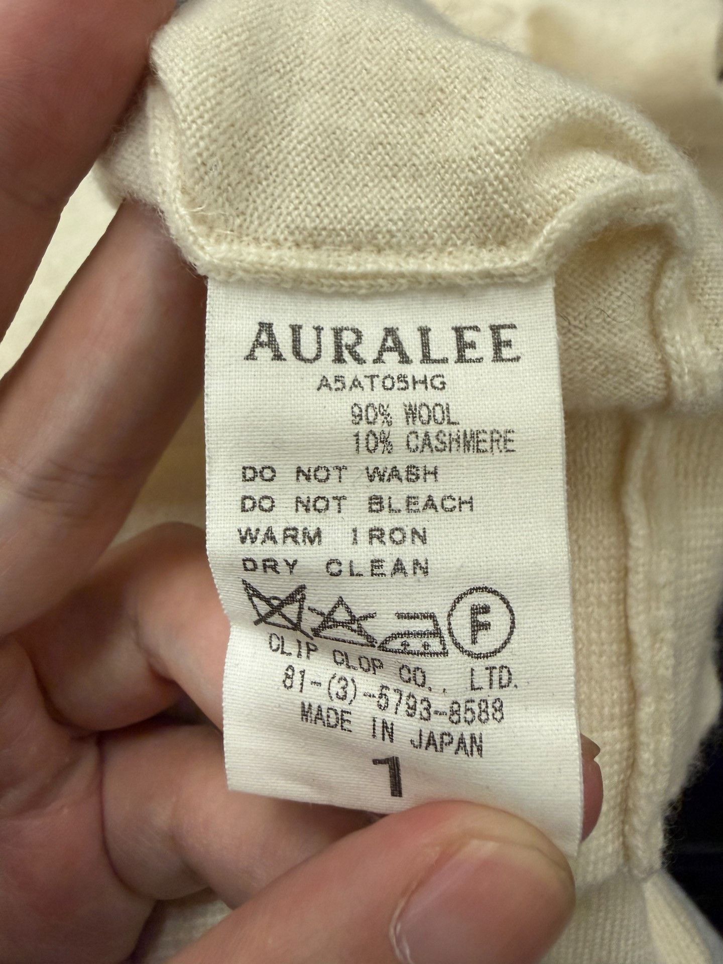 Auralee Auralee Wool Cashmere Blend Turtleneck Sweater Size US S / EU 44-46 / 1 - 3 Thumbnail