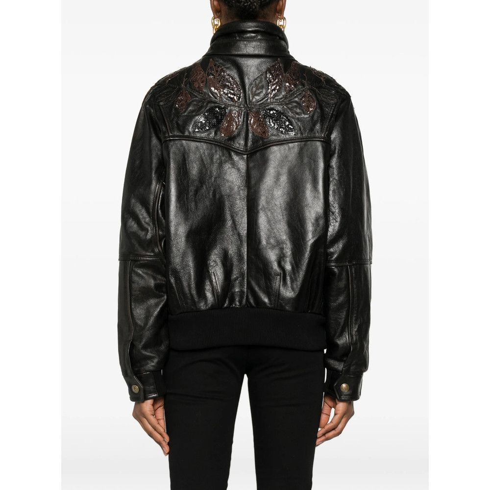 Gucci Gucci BROWN Jackets - Leather Jackets Size XS / US 0-2 / IT 36-38 - 4 Thumbnail