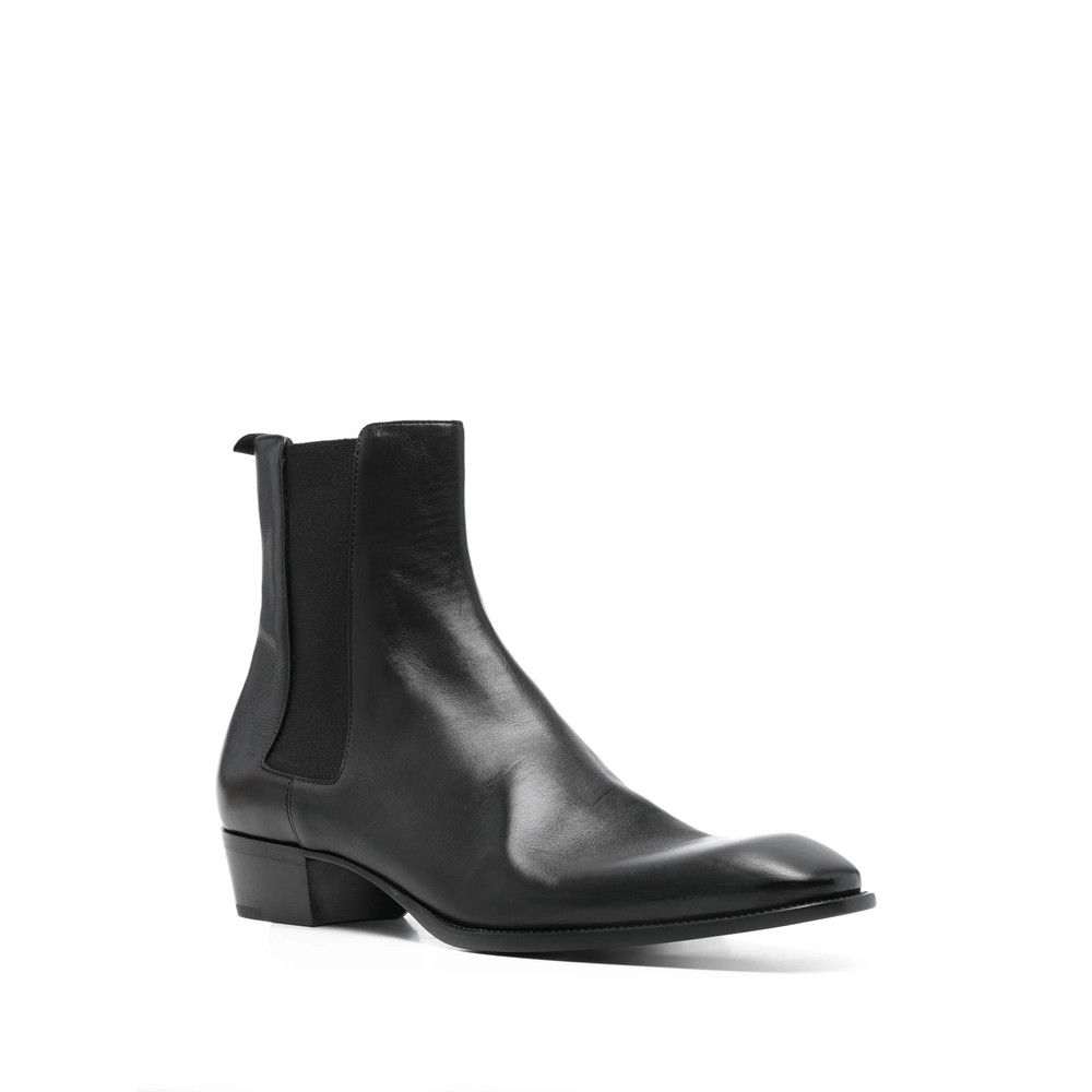 Saint Laurent Paris Saint Laurent BLACK Trainers Size US 7 / EU 40 - 4 Thumbnail