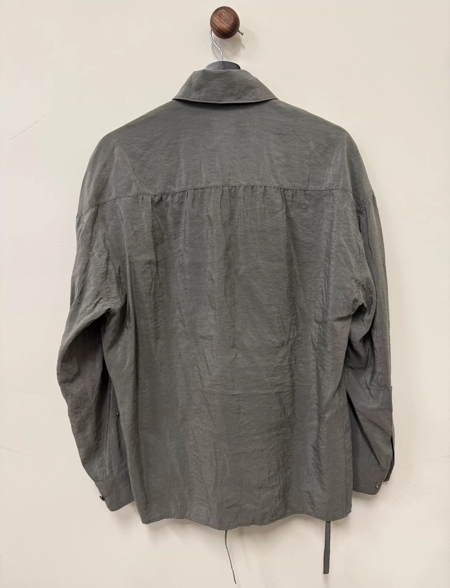 Lemaire Lemaire 24SS Smoky Gray Seam Shirt Size US M / EU 48-50 / 2 - 3 Thumbnail