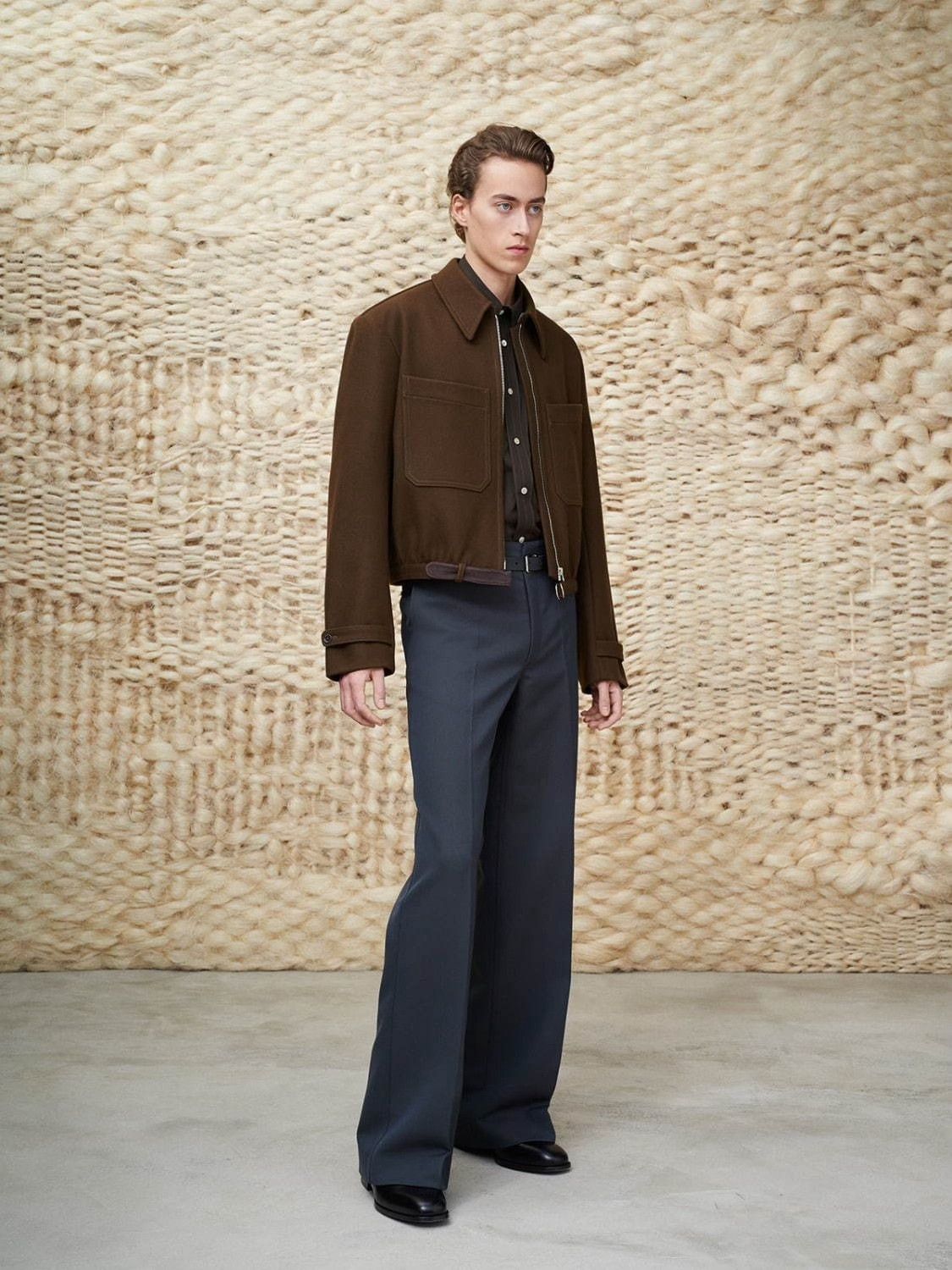Lemaire Lemaire 20AW Straight-Leg Pants Size US 34 / EU 50 - 4 Thumbnail