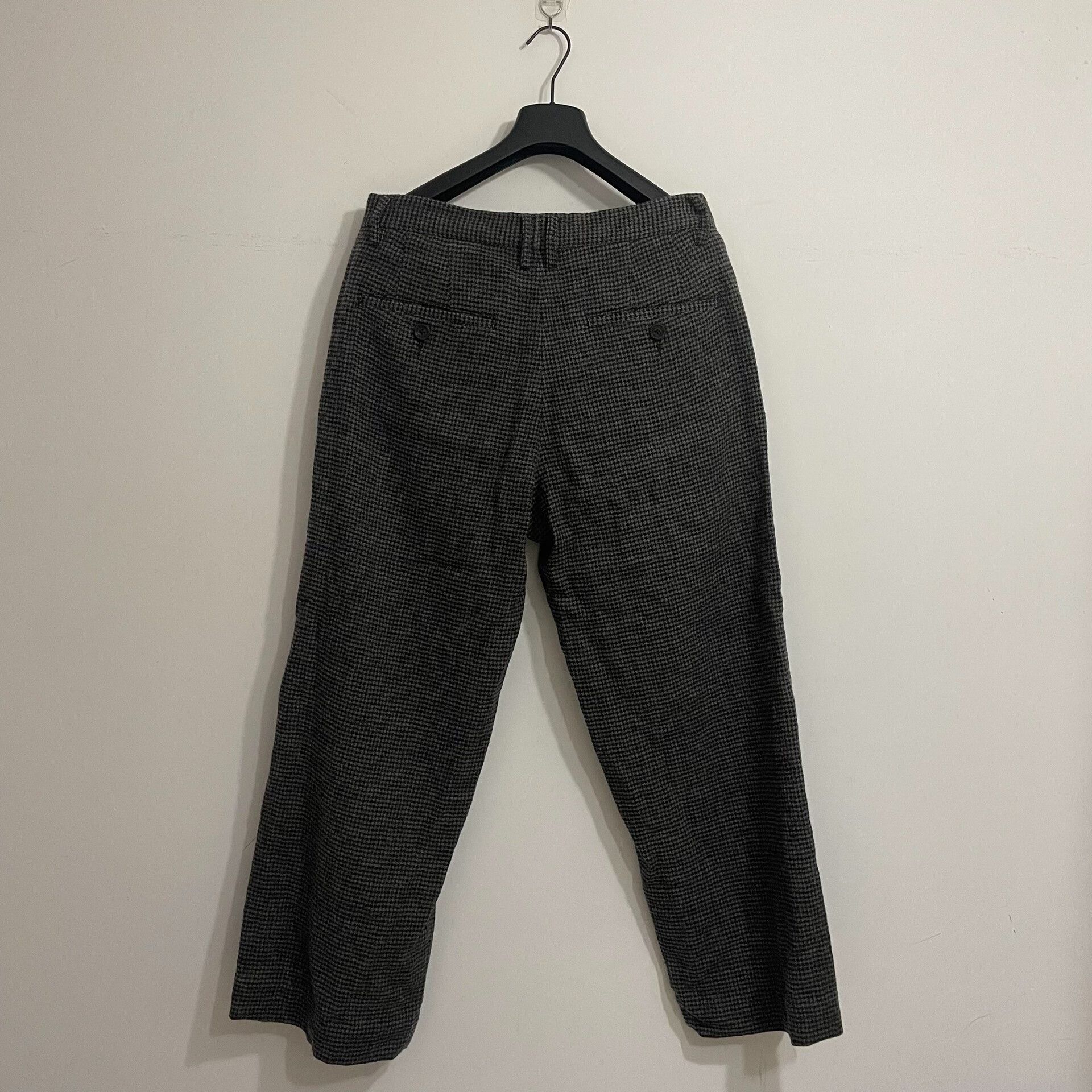 Ziggy Chen Ziggy Chen 20AW Wool Houndstooth Trousers Size US 34 / EU 50 - 2 Thumbnail