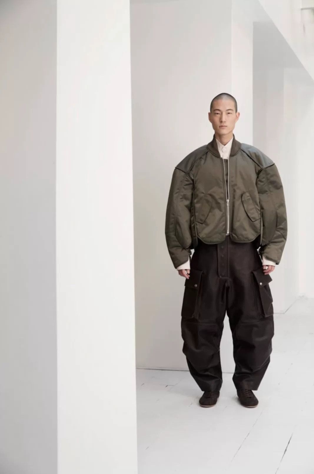 Hed Mayner Hed Mayner 17AW Deconstructed Bomber Jacket Size US M / EU 48-50 / 2 - 3 Thumbnail