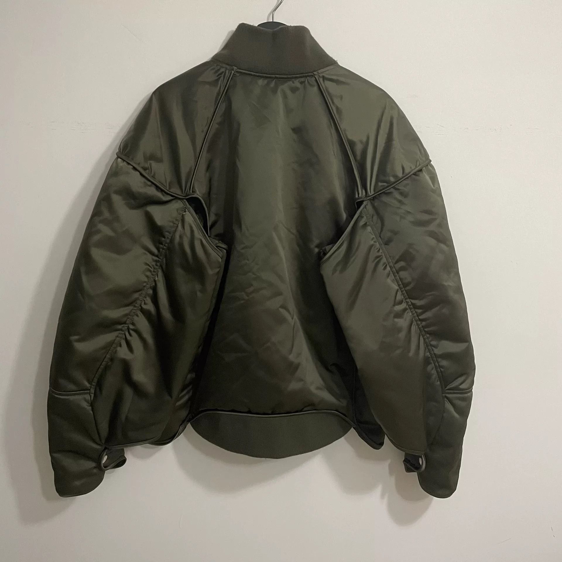 Hed Mayner Hed Mayner 17AW Deconstructed Bomber Jacket Size US M / EU 48-50 / 2 - 2 Thumbnail