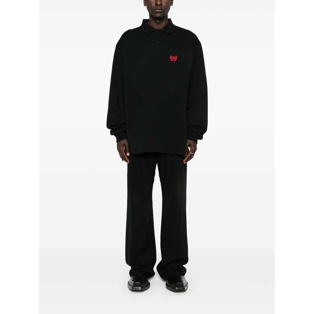 Balenciaga Balenciaga BLACK Polo Shirts Size US S / EU 44-46 / 1 - 4 Thumbnail