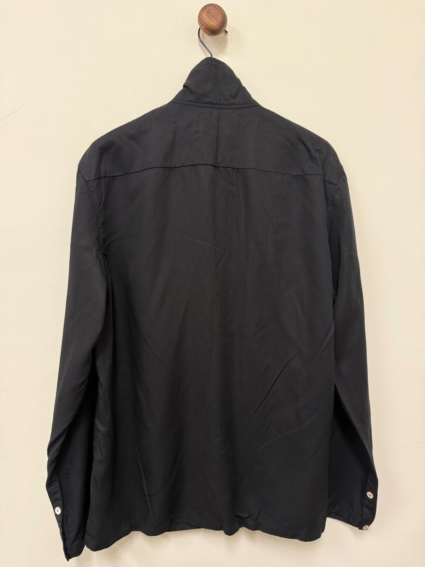 ジャケット・アウター LEMAIRE COTTON SILK ZIP SHIRT SIZE 48 L Lemaire Lemaire 19SS Tencel Zip Shirt Jacket | Grailed