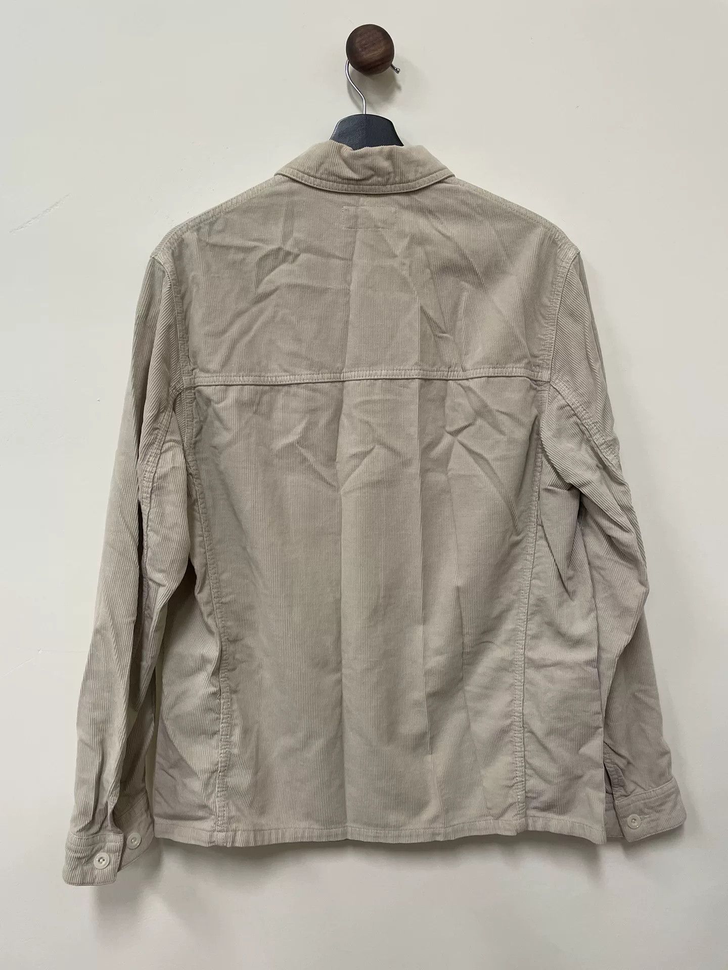 Lemaire Lemaire 21AW Marble White Corduroy Shirt Jacket Size US S / EU 44-46 / 1 - 2 Thumbnail