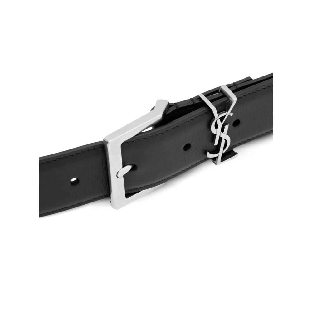 Saint Laurent Paris Saint Laurent BLACK Belts Size ONE SIZE - 2 Thumbnail